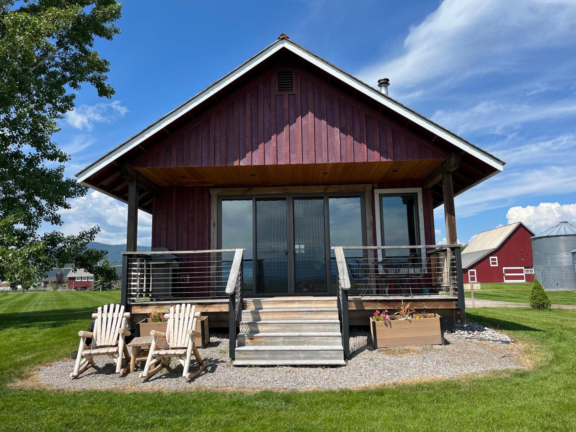 New Cabin With Spectacular Views Of Flathead Lake. Somers Bagian luar foto